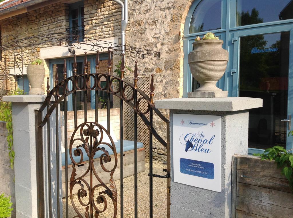 Au Cheval Bleu Bed and Breakfast Fontenay-près-Vézelay Εξωτερικό φωτογραφία
