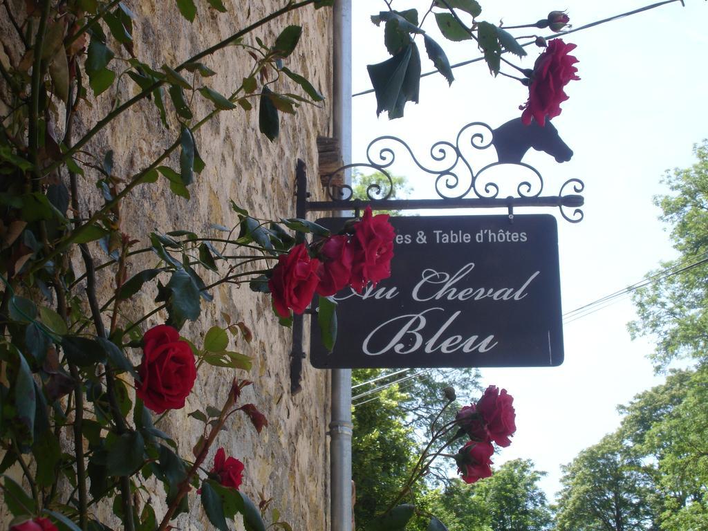 Au Cheval Bleu Bed and Breakfast Fontenay-près-Vézelay Εξωτερικό φωτογραφία